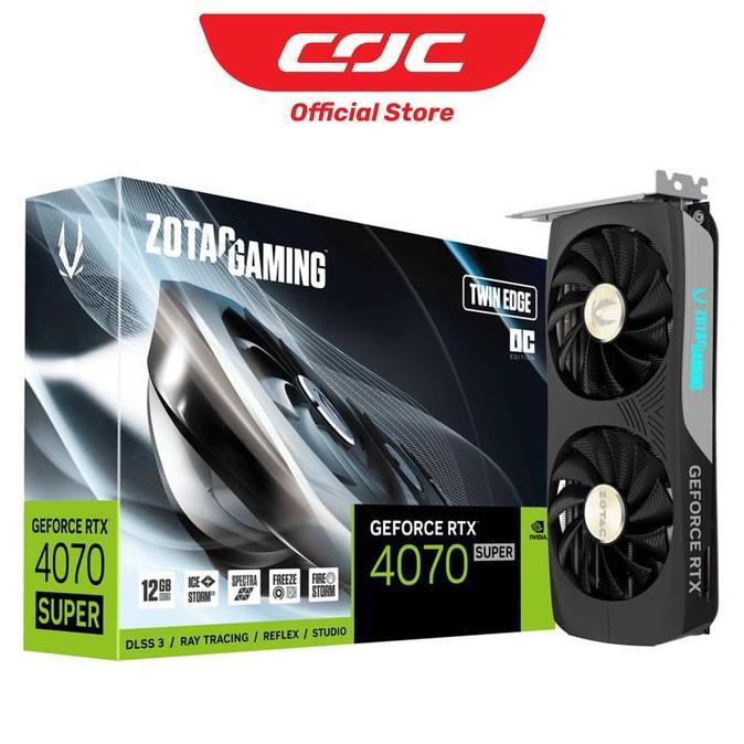 ZOTAC GAMING GeForce RTX 4070 SUPER 12GB Twin Edge OC