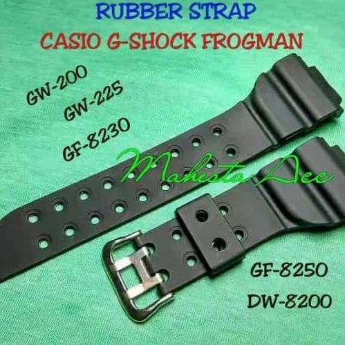 Tali Strap CASIO G-SHOCK FROGMAN DW-8200 TALI JAM CASIO FROGMAN murah