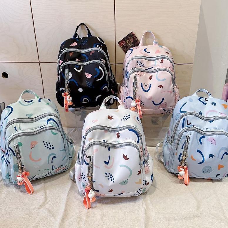 PREMIUM TASREADY TAS RANSEL WANITA FASHION FREE GANTUNGAN 8452A