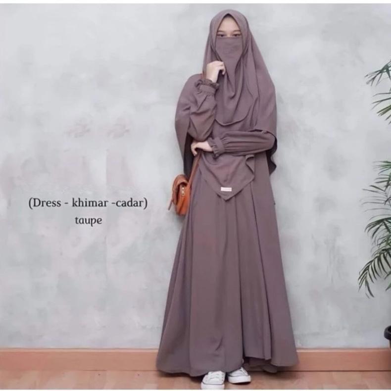SUPER DEAL ARAYA SET ( GAMIS + HIJAB + CADAR )/EPIC/GAGIL/NINOS