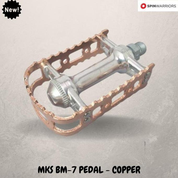 Pedal Sepeda - MKS BM-7 Pedal - Copper