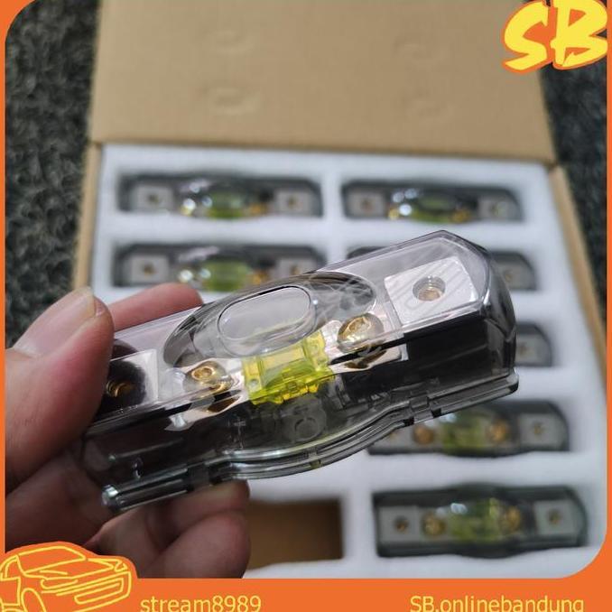 Fuse Car Audio Sekring Audio Mobil 100 Ampere Mini ANL per buah