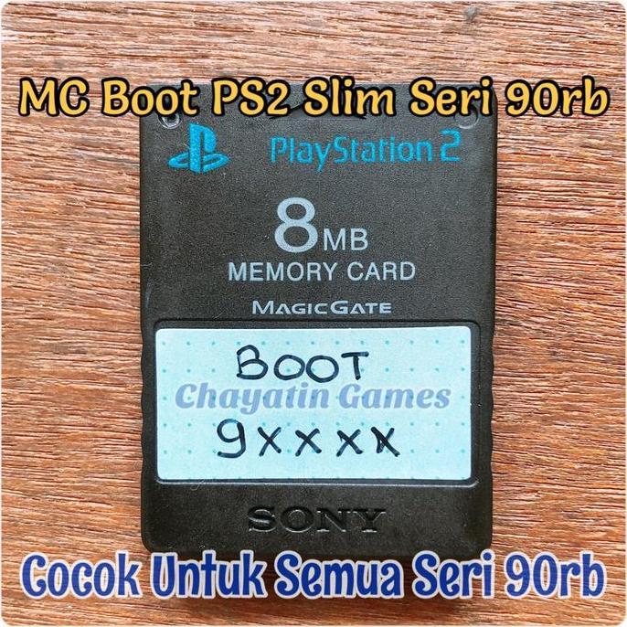 MC Boot 90rb - SCPH 9XXXX / Semua Mesin PS2 Slim Tanpa IC Matrix