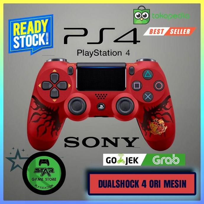 Stik Ps4 Led Bar Ori mesin Limited Edition Monster Hunter