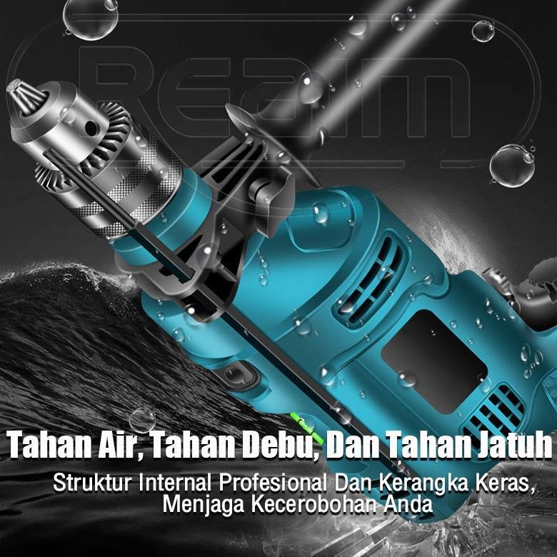 FREE ONGKIR REAIM BOR DAN GERINDA DAN JIGSAW 3 IN 1  MESIN BOR LISTRIK BOR GERINDA PAKET BOR DAN GER