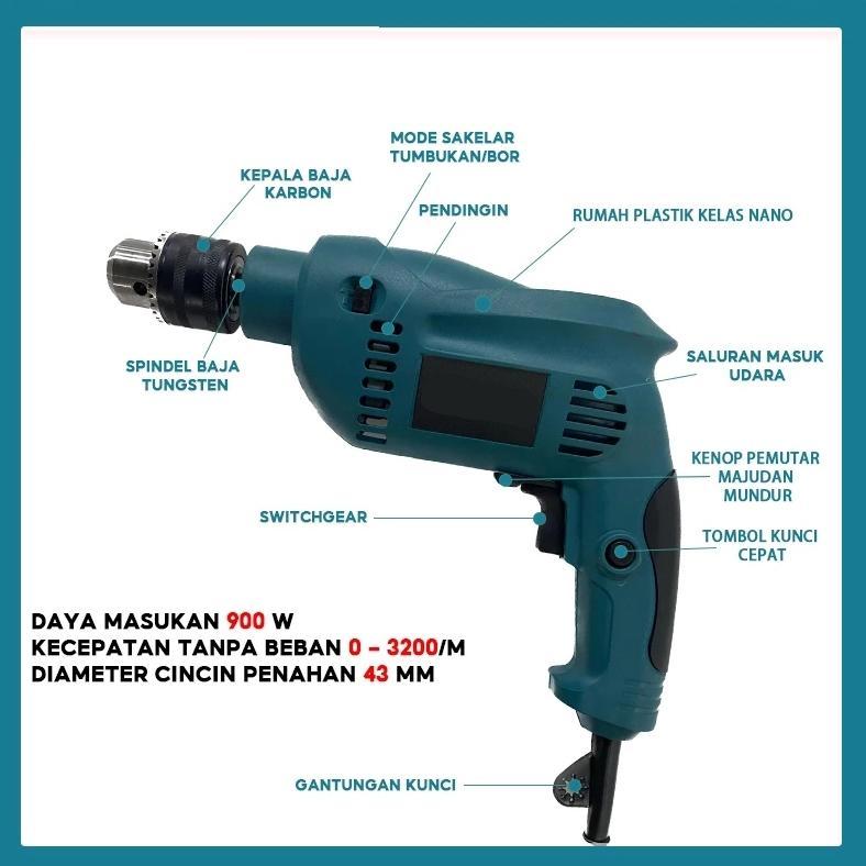 FREE ONGKIR CHIC  BOR DAN GERINDA MESIN BOR LISTRIK GERINDA DAN BOR MESIN BOR LISTRIK BOR GERINDA PA