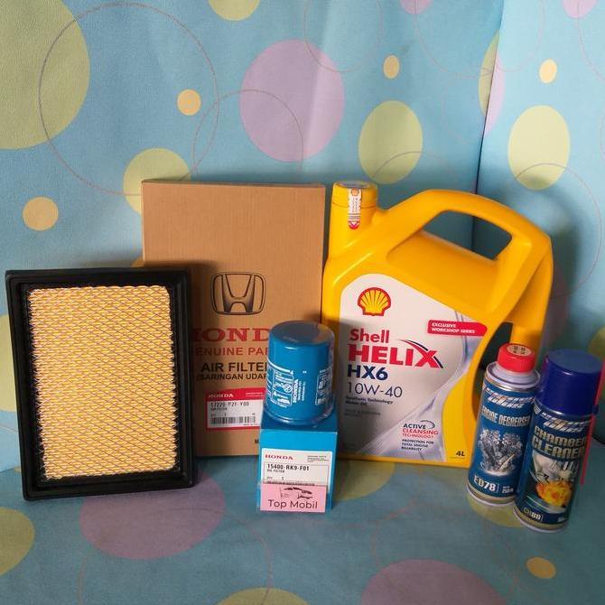 MANAZY Paket service oli Shell Helix HX6 10W-40 City (5)