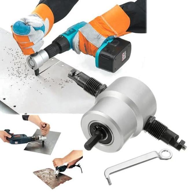 REWARLI Pemotong baja metal nibbler/cutter 360 derajat