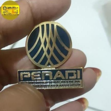 PIN PERADI / LENCANA PIN PERADI Original
