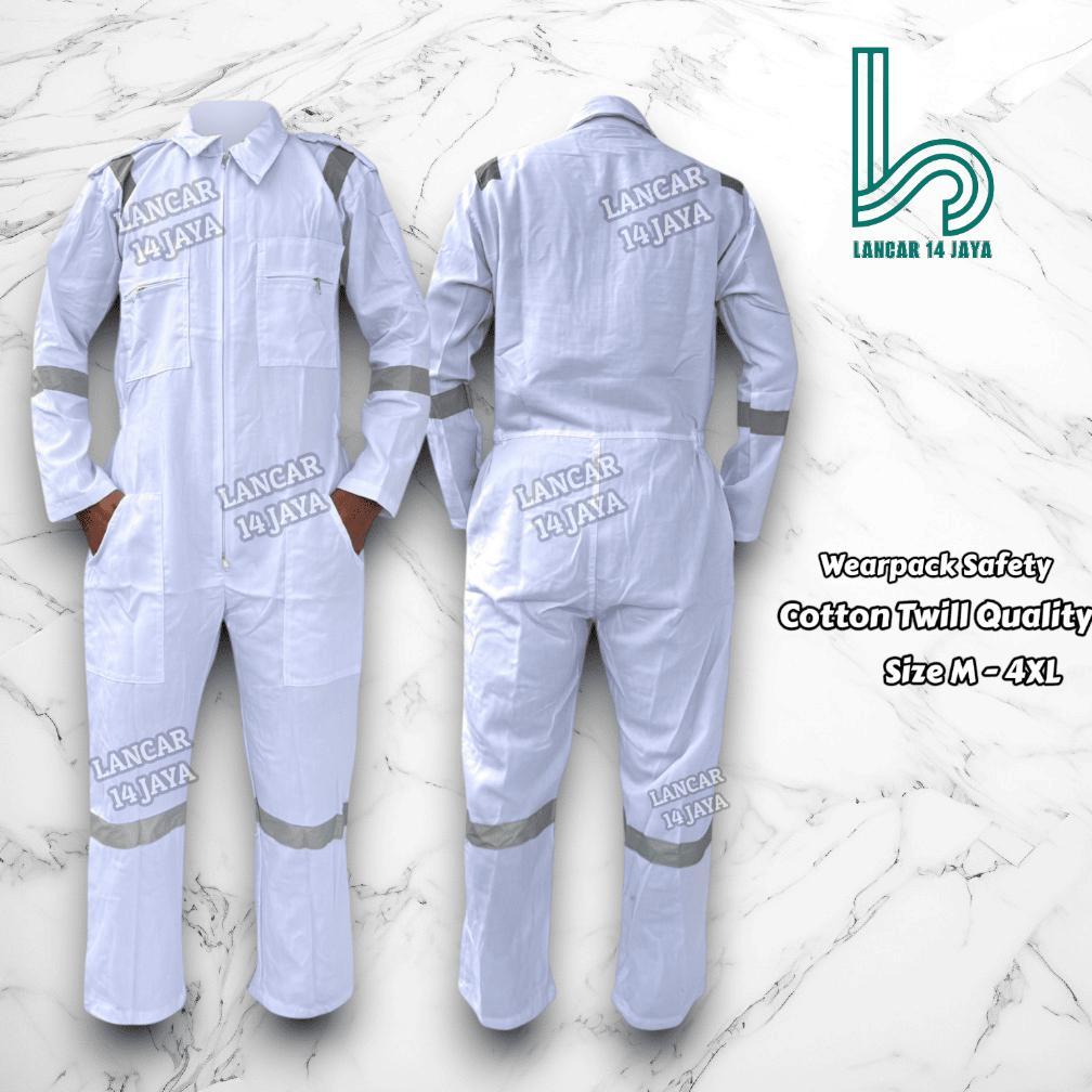DISKON WERPAK / WERPACK / WEARPACK COVERALL SAFETY / SERAGAM PROYEK / SERAGAM BENGKEL / BAJU KERJA /