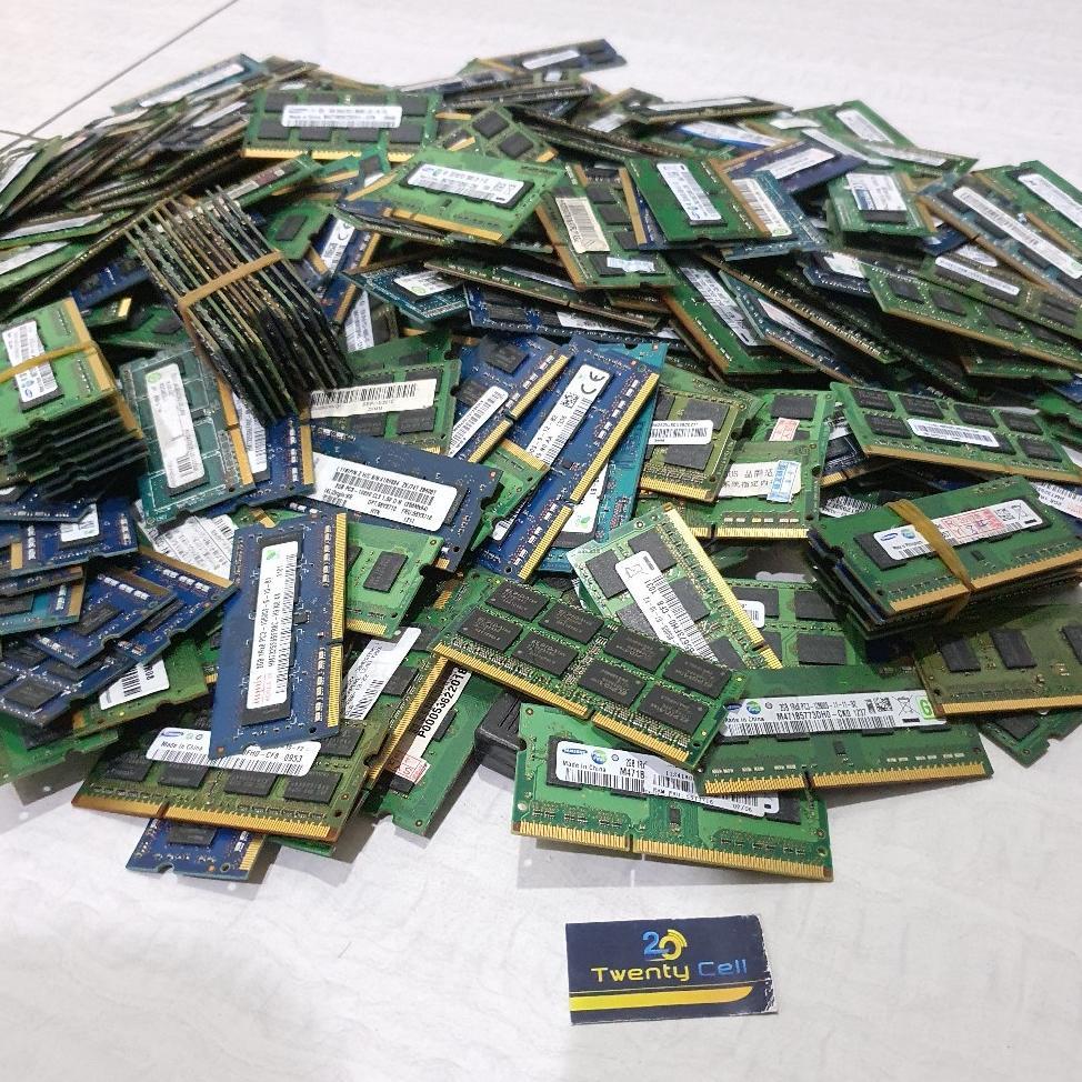 Memory Laptop RAM 4GB DDR4 / 2GB 4GB DDR3 - Memory RAM Laptop 2GB DDR3 - Bekas / Kondisi Bagus / Gar