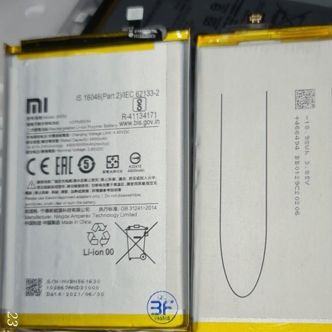 Baterai Xiaomi Redmi 9A Battery Xiomi 9C BN56 Original Copotan