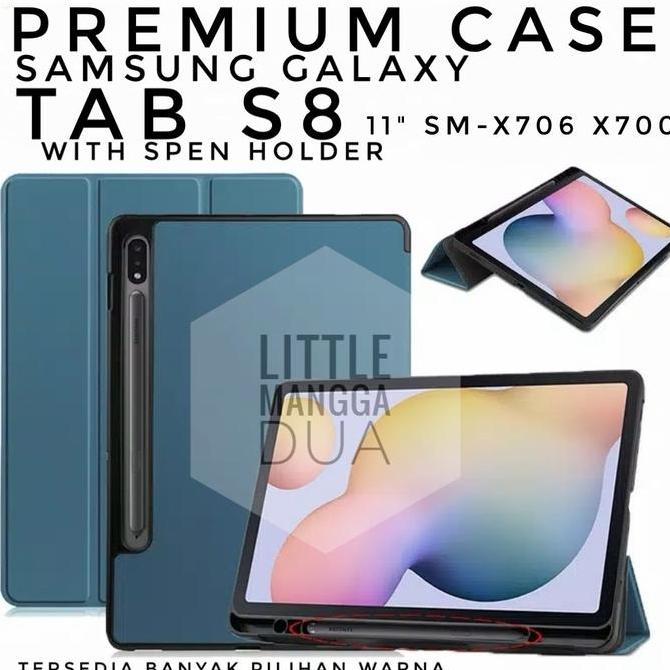 TERLARIS - Case Samsung Galaxy Tab S8 11" SM-X706 X700 Premium Cover Casing
