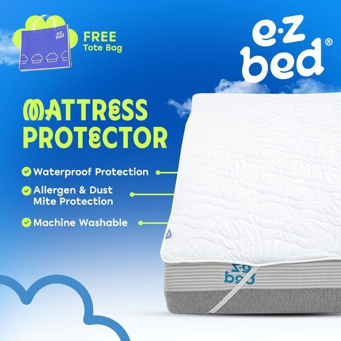MATTRESS PROTECTOR EZBED / PELINDUNG KASUR WATERPRROF / MATTRESS COVER