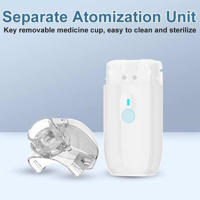 Jassminaa - Dr.Life Nebulizer Uap Portable Bayi & Anak Asma Oksigen Pernafasan 3 Mode Uap Hidung Ing