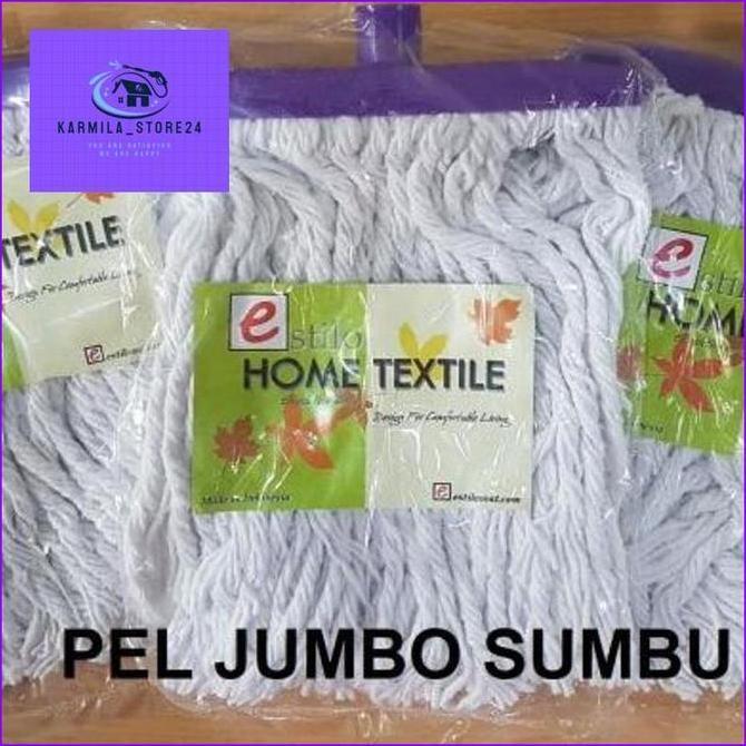 Pel JUMBO Sumbu / Pel Lantai Murah Gagang Pipa Besi