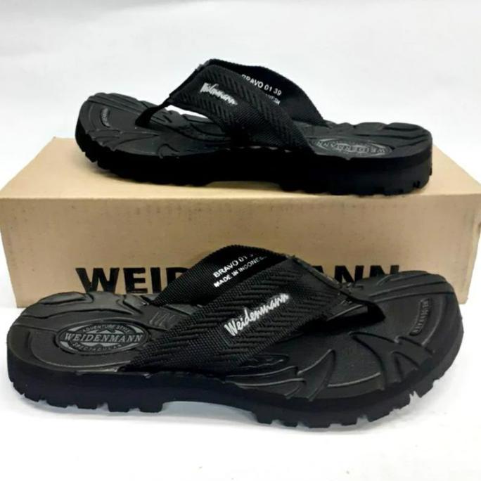 Sandal Pria Weidenman Bravo 01 Nyaman & Stylish Sandal Karet Distro Kekinian Sandal Gunung TF