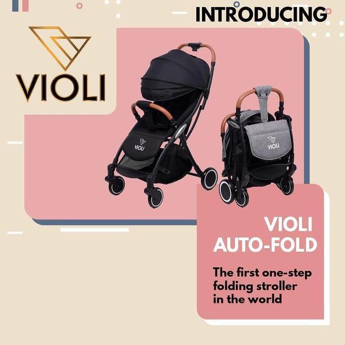 [YUHUUU] Violi Auto Fold Stroller