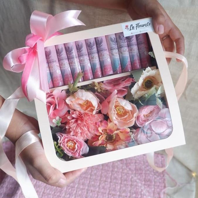 Flower Box | Bunga Box | Buket Bunga | Money Box | Buket Box | Hadiah KS