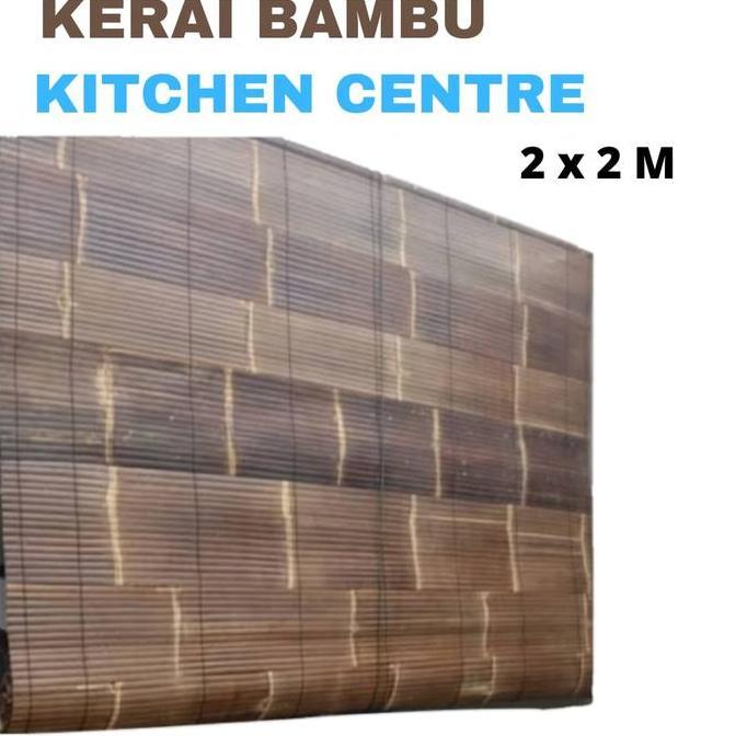Kerai Bambu wide Tirai kerai bambu gorden bambu 2x2 Meter