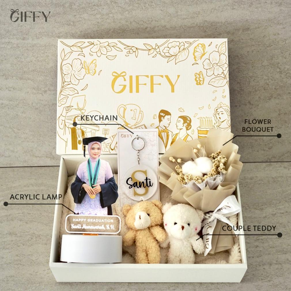 Peace Lamp - Graduation Gift Hampers Wisuda Acrylic Hadiah Wisuda Kado Custom Kelulusan Bestie Skrip