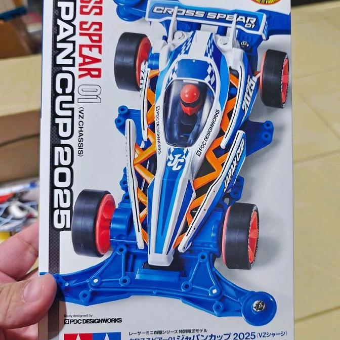 kit Tamiya cross spear 01 Japan cup 2025 vz chassis ORI Tamiya...limited edition..