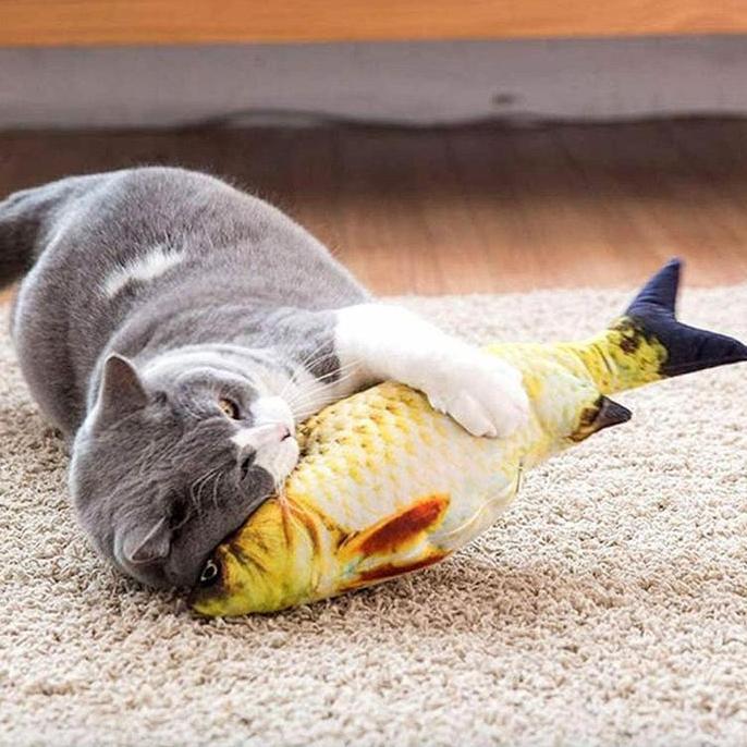 Floppy Fish Cat Toy ORINAL