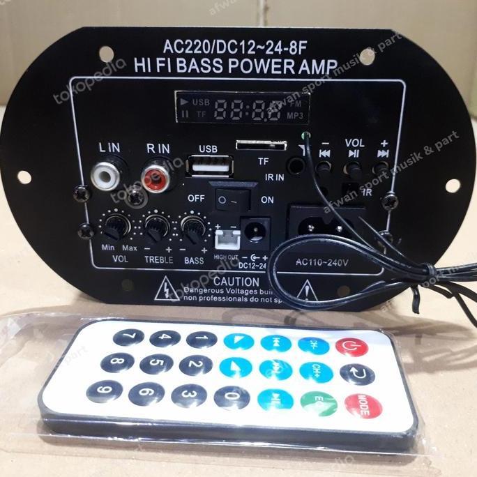 Modul Kit Amplifier Hifi Bass With Bluetooth 8F Termurah