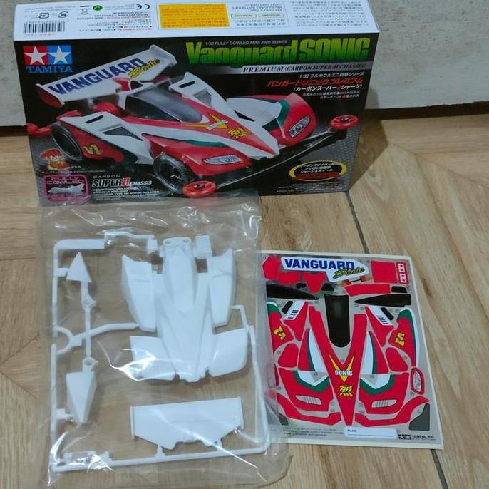 body Vanguard Sonic super 2 ori tamiya