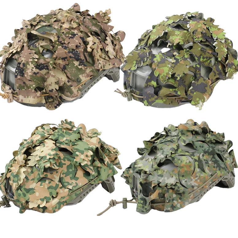 FAST Helmet Cover Flecktarn Splittertarn NFP CADPAT Camouflage Cap customed camo