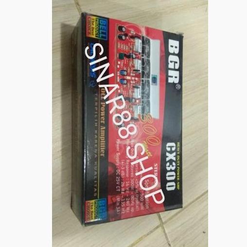 Kit Power Amplifier Stereo Cx300 Ocl Cx 300 2X150 Bgr Bell Original Premium