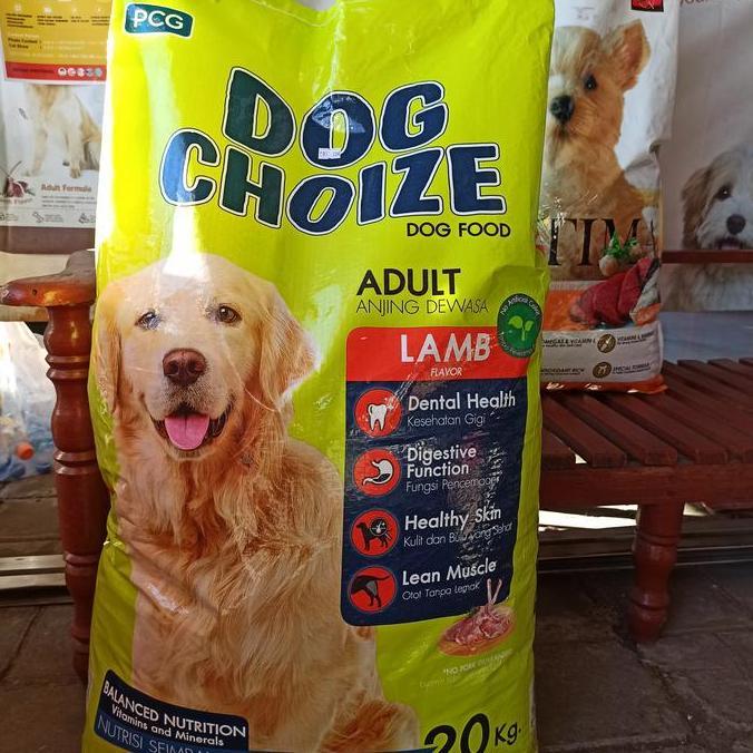 Dog Choize Lamb 20kg / makanan anjing