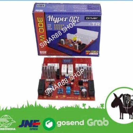 Kit Hyper Ocl 300W Mono Driver Tanpa Tr Final Power Amplifier Bell Bgr Best Quality