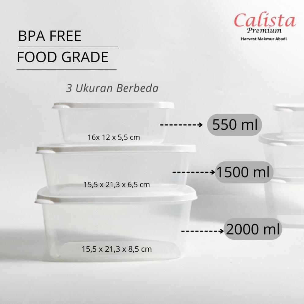 hot product food kontainer toples plastik bening kulkas set calista rumoi 12pcs toples kulkas tempat