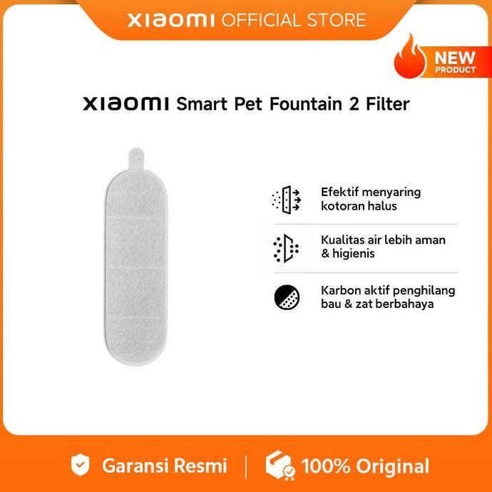 Xiaomi Smart Pet Fountain 2 | Baterai hingga 100 hari* | Tanki 3L | Kontrol cerdas [Official Store] 