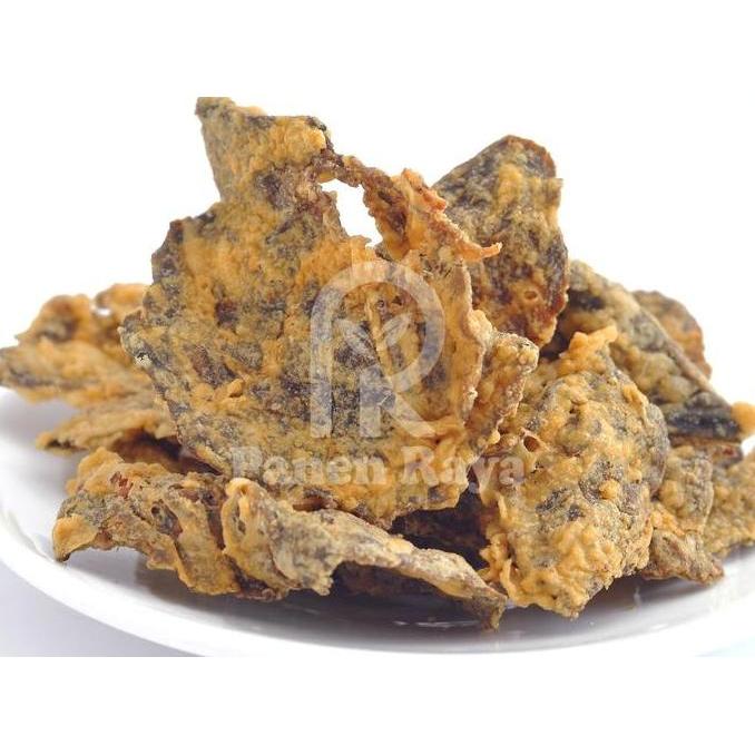 karezman77 - keripik paru sapi goreng crispy pr 200gr camilan kripik cemilan