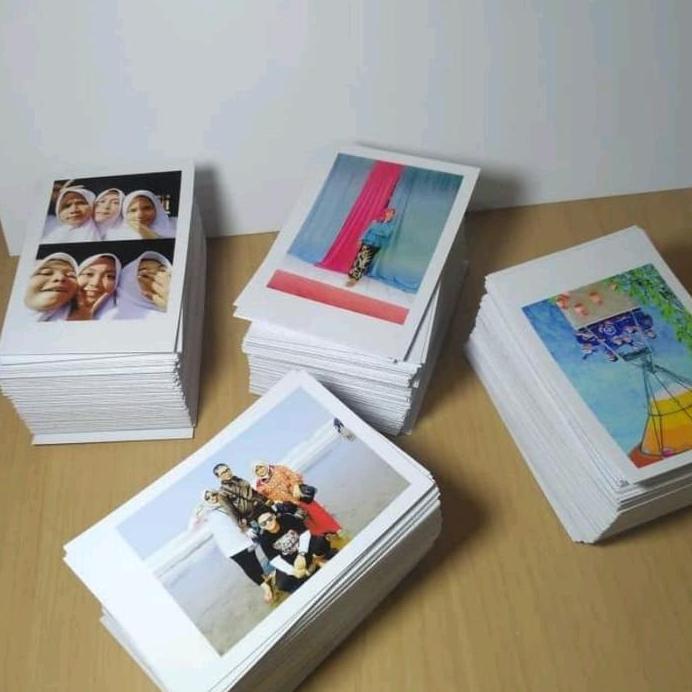 Cetak Foto Polaroid 2R Murah Isi 100pcs accessories camera Kamera
