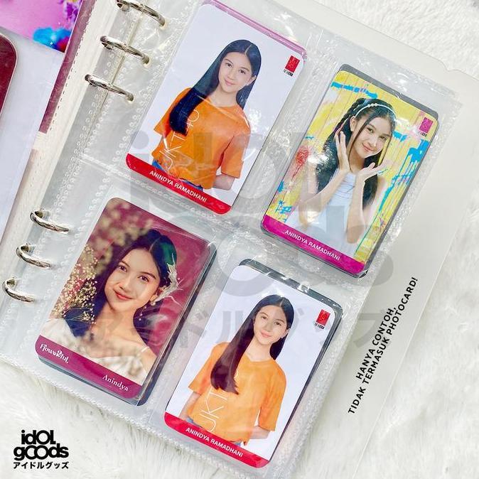 Album Binder A5 Pro 6 Ring Photopack Photocard Forst Mika Tebal IDOL GOODS JKT48 AKB48 KPOP