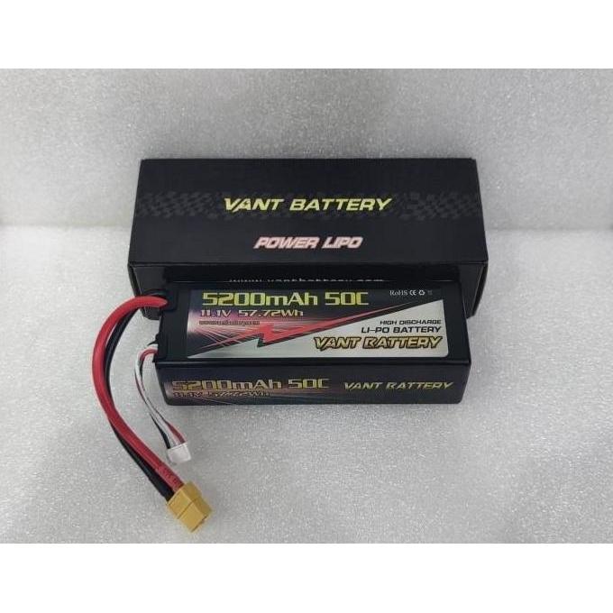 VANT 5200MAH 11.1V 50C HARD CASE LIPO BATTERY