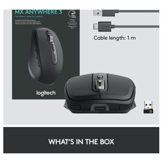 Logitech MX Anywhere 3 Mouse Wireless Mouse Bluetooth MX Anywhere3 Best Quality