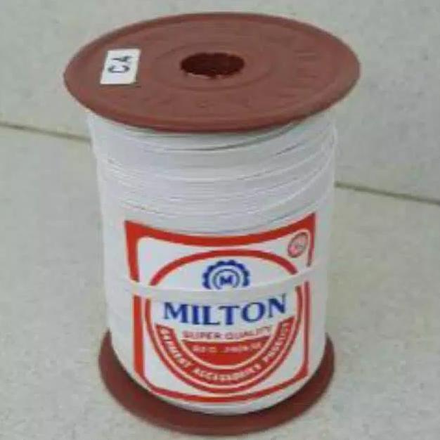 Karet elastis Milton 4 MM Karet Baby Milton 90 Yard murah