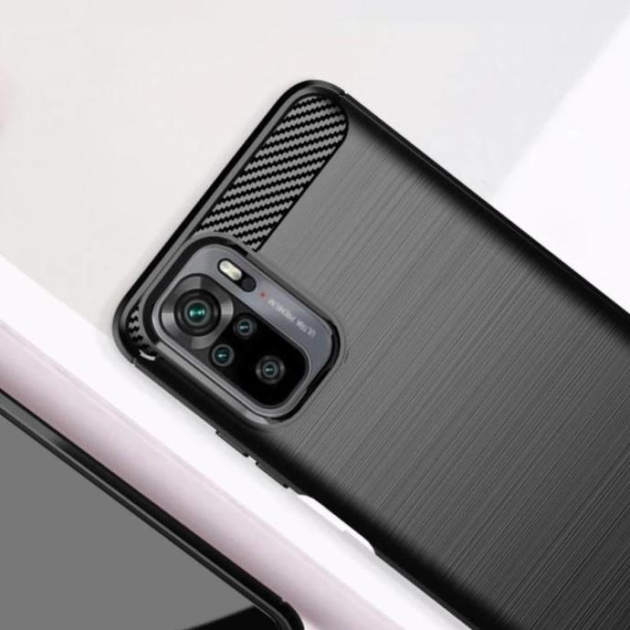 Xiaomi redmi note 10s silicon softcase jelly karbon case murah