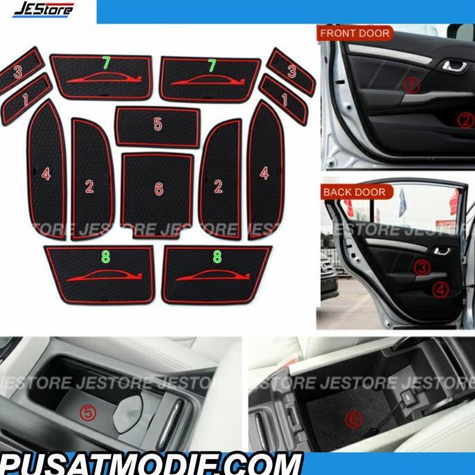 CIVIC FB 9TH GEN ANTI SLIP SILICON MAT HONDA CIVIC FB MAT CIVIC FB 9TH