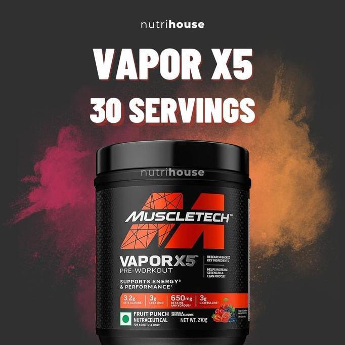 Muscletech Vapor X5 Next Gen Pre Workout Muscletech PWO