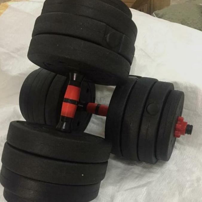dumbell set barbel set 10 kg pvc resin