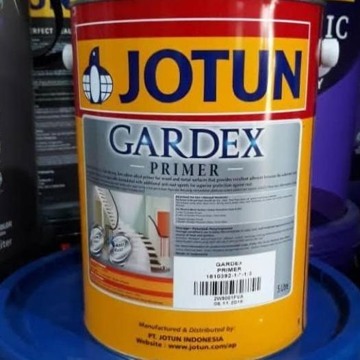 Cat Dasar Besi Jotun Gardex Primer 5L Gallon Meni Besi Jotun White Original
