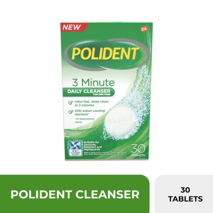 Polident Denture Cleanser  waroeng gigi