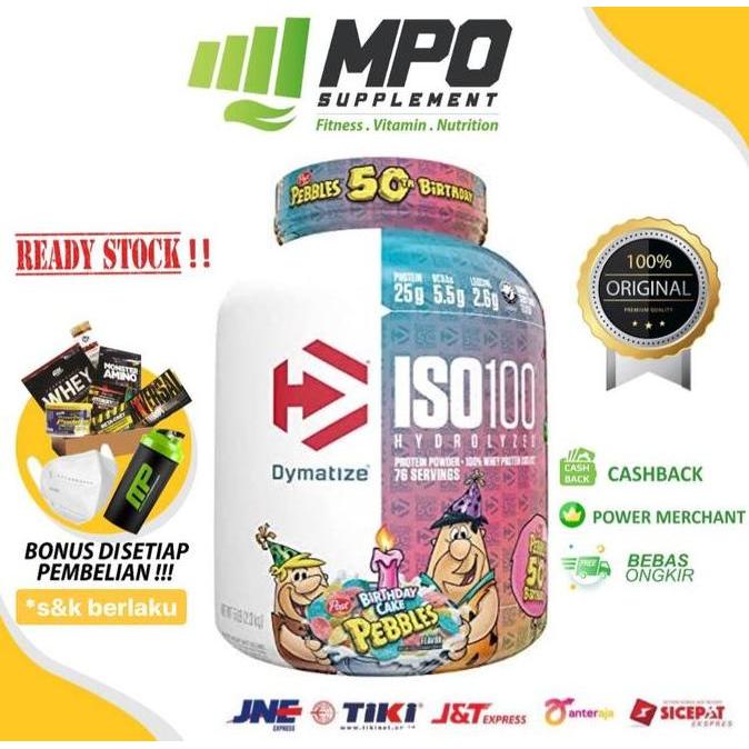 Dymatize ISO100 ISO100 Hydrolyzed Whey Protein Powder 5 lb