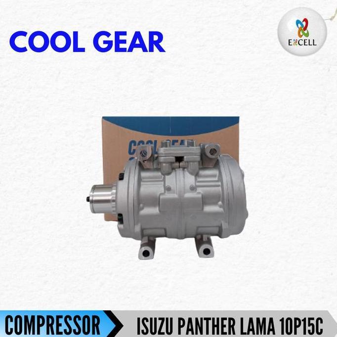 SUSTOMA Compressor Kompresor AC Mobil Kijang Super Isuzu Panther Lama 10P15C