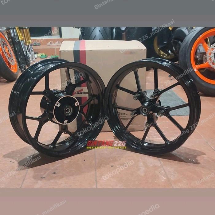 VELG VROSSI COBRA R25 / MT25 DOUBLE DISK DEPAN LEBAR